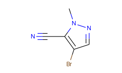 4-bromo-1-methyl-1H-pyrazole-5-carbonitrile