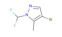 4-BROMO-1-(DIFLUOROMETHYL)-5-METHYL-1H-PYRAZOLE