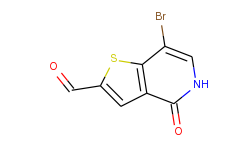 7-BROMO-4-OXO-4,5-DIHYDROTHIENO[3,2-C]PYRIDINE-2-CARBALDEHYDE