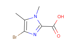 1H-Imidazole-2-carboxylic acid, 4-bromo-1,5-dimethyl-