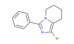 1-bromo-3-phenyl-5,6,7,8-tetrahydroimidazo[1,5-a]pyridine