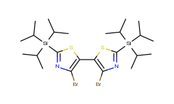 4,4'-Dibromo-2,2'-bis(triisopropylsilyl)-5,5'-bithiazole