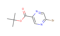 2-​Pyrazinecarboxylic acid, 5-​bromo-​, 1,​1-​dimethylethyl ester