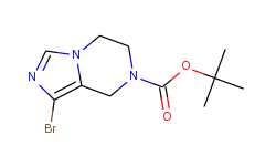 tert-Butyl 1-bromo-5,6-dihydroimidazo[1,5-a]pyrazine-7(8h)-carboxylate