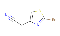 2-(2-bromothiazol-4-yl)acetonitrile