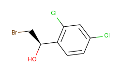 Benzenemethanol, α-(bromomethyl)-2,4-dichloro-, (αR)-