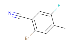 2-BROMO-5-FLUORO-4-METHYLBENZONITRILE