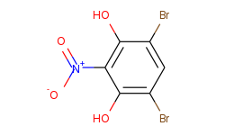 4,6-dibromo-2-nitrobenzene-1,3-diol