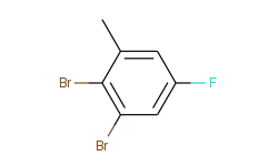 1,2-dibromo-5-fluoro-3-methylbenzene