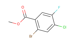 Methyl 2-bromo-4-chloro-5-fluorobenzoate