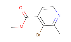 methyl 3-bromo-2-methylisonicotinate