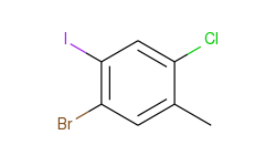 1-Bromo-4-chloro-2-iodo-5-methylbenzene