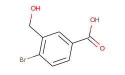 4-bromo-3-(hydroxymethyl)benzoic acid