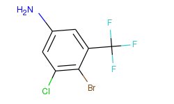 4-Bromo-3-chloro-5-(trifluoromethyl)aniline