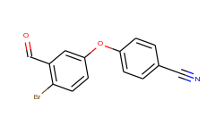 4-(4-bromo-3-formylphenoxy)benzonitrile