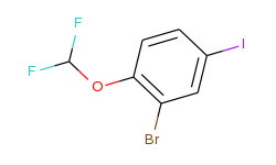 2-BROMO-1-(DIFLUOROMETHOXY)-4-IODOBENZENE