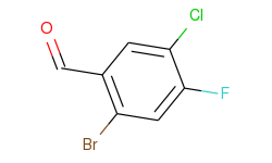 2-Bromo-5-chloro-4-fluorobenzaldehyde