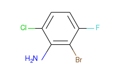 2-bromo-6-chloro-3-fluoroaniline