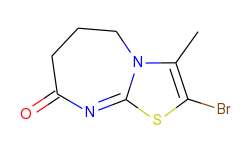 Thiazolo[3,​2-​a]​[1,​3]​diazepin-​8(5H)​-​one, 2-​bromo-​6,​7-​dihydro-​3-​methyl-