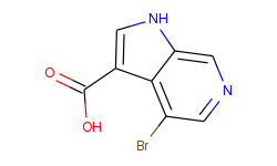 4-BROMO-1H-PYRROLO[2,3-C]PYRIDINE-3-CARBOXYLIC ACID