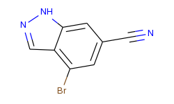 4-BROMO-6-CYANOINDAZOLE