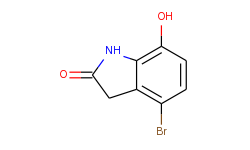 4-​Bromo-​7-​hydroxy-​2,​3-​dihydro-​1H-​indol-​2-​one