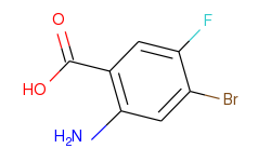 4 bromo 5 fluoro 2 amino benzoic acid