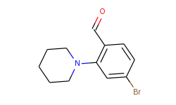 4-Bromo-2-(piperidin-1-yl)benzaldehyde