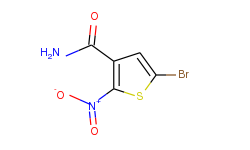 5-bromo-2-nitrothiophene-3-carboxamide