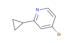 4-BroMo-2-(cyclopropyl)pyridine