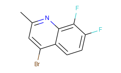 4-BROMO-7,8-DIFLUORO-2-METHYLQUINOLINE