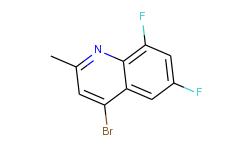 4-BROMO-6,8-DIFLUORO-2-METHYLQUINOLINE