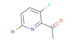 1-(6-BROMO-3-FLUOROPYRIDIN-2-YL)ETHAN-1-ONE