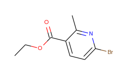 3-Pyridinecarboxylic acid, 6-bromo-2-methyl-, ethyl ester