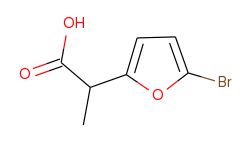 2-(5-bromofuran-2-yl)propanoic acid