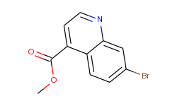 4-Quinolinecarboxylic acid, 7-broMo-, Methyl ester