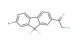 1-(7-Bromo-9,9-Difluoro-9H-Fluoren-2-YL)-2-Chloro-Ethanone