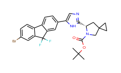 tert-Butyl (6S)-6-[5-(7-bromo-9,9-difluoro-9H-fluoren-2-yl)-1H-imidazol-2-yl]-5-azaspiro[2.4]heptane