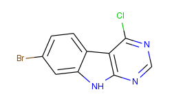 7-bromo-4-chloro-9H-pyrimido[4,5-b]indole