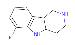 1H-Pyrido[4,3-b]indole, 6-bromo-2,3,4,4a,5,9b-hexahydro-