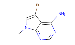 5-Bromo-7-methyl-7H-pyrrolo-[2,3-d]pyrimidin-4-amine