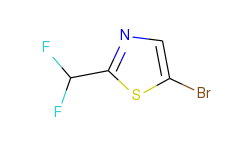 5-bromo-2-(difluoromethyl)-1,3-thiazole