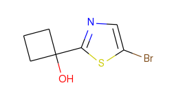 1-​(5-​bromothiazol-​2-​yl)​cyclobutanol