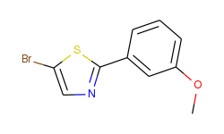 Thiazole, 5-bromo-2-(3-methoxyphenyl)-