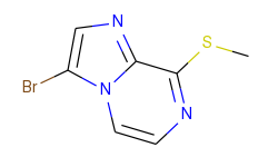 3-Bromo-8-(methylthio)imidazo[1,2-a]pyrazine