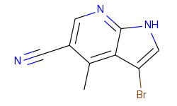 3-BROMO-5-CYANO-4-METHYL-7-AZAINDOLE