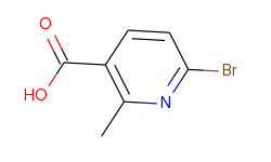 6-Bromo-2-methylnicotinic acid