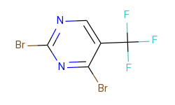 2,4-dibromo-5-(trifluoromethyl)pyrimidine