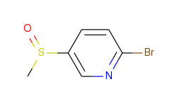 2-BROMO-5-(METHYLSULFINYL)PYRIDINE