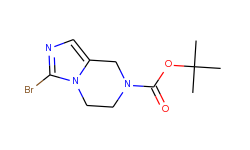 TERT-BUTYL 3-BROMO-5,6-DIHYDROIMIDAZO[1,5-A]PYRAZINE-7(8H)-CARBOXYLATE